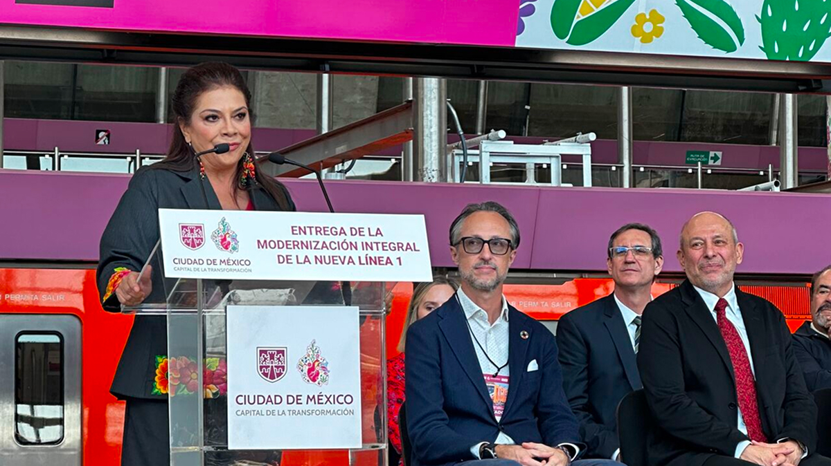 Siemens Mobility transforma y digitaliza la Línea 1 del Metro de la CDMX