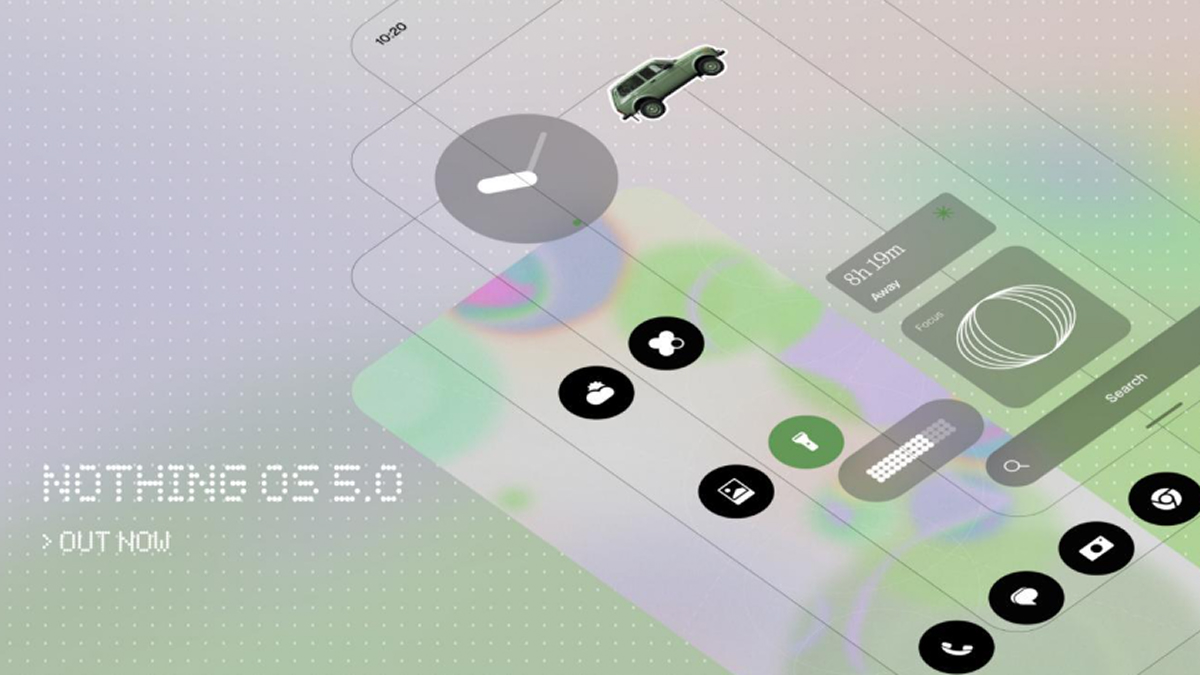 Nueva versión de Nothing OS 5.0