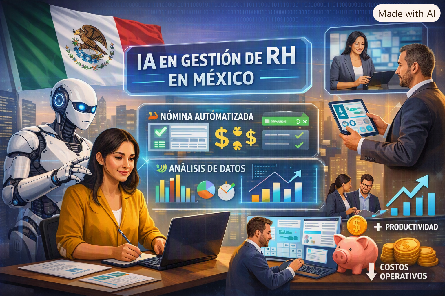 IA transforma la gestión de RH en México
