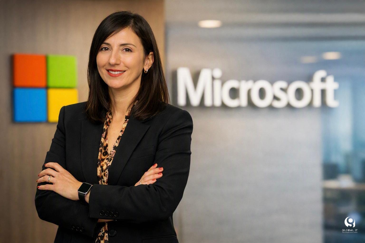 Ivonne Mejía hace historia en Microsoft México