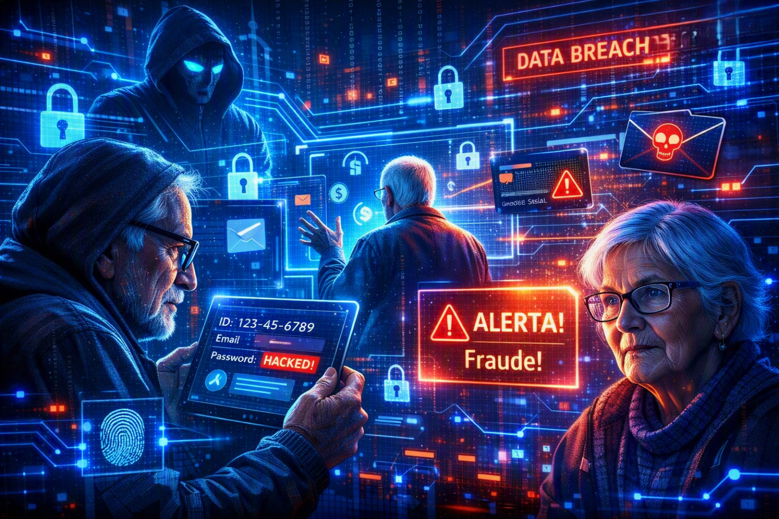 Adultos mayores, el nuevo blanco rentable del fraude digital